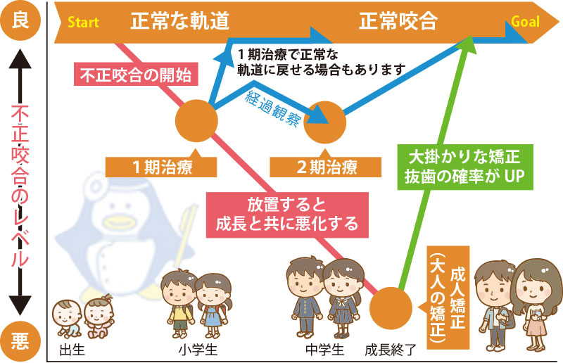 小児矯正歯科治療の進め方